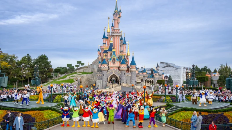 Attractions and rides at Disneyland Paris