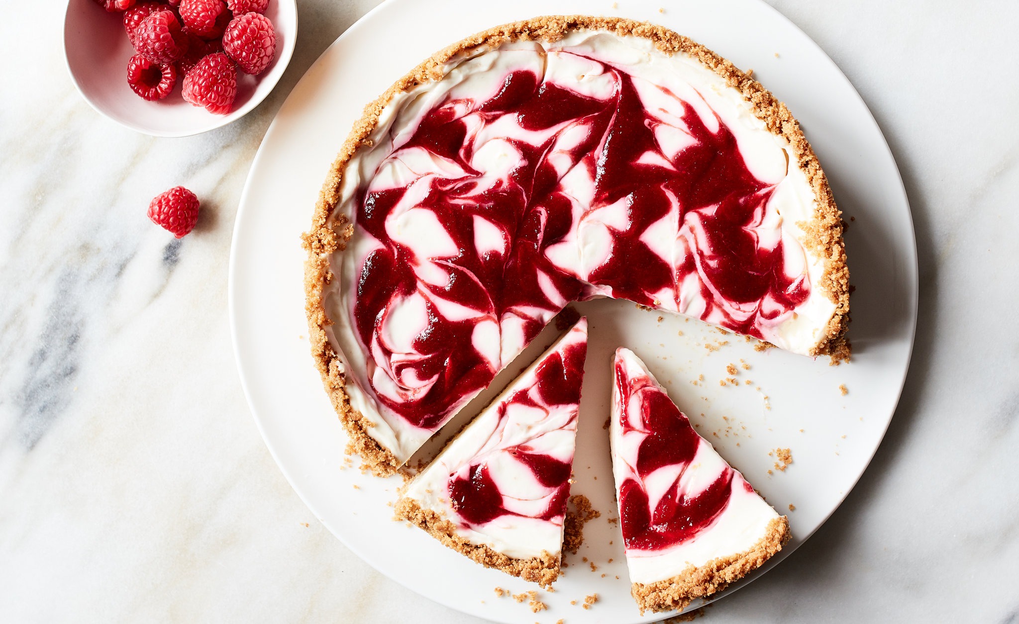 Allure of Raspberry Cheesecake