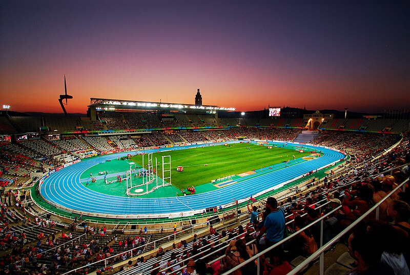 Estadi Olímpic de Montjuïc dalam Olahraga Modern