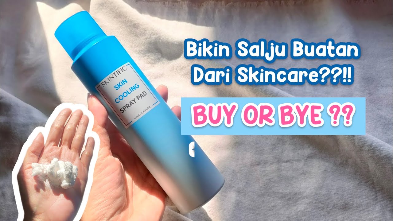 Skintific Cooling Spray Pad: Solusi Segar untuk Kulit Sehat