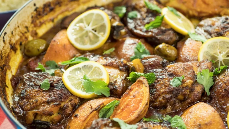 kelezatan Chicken Tajine