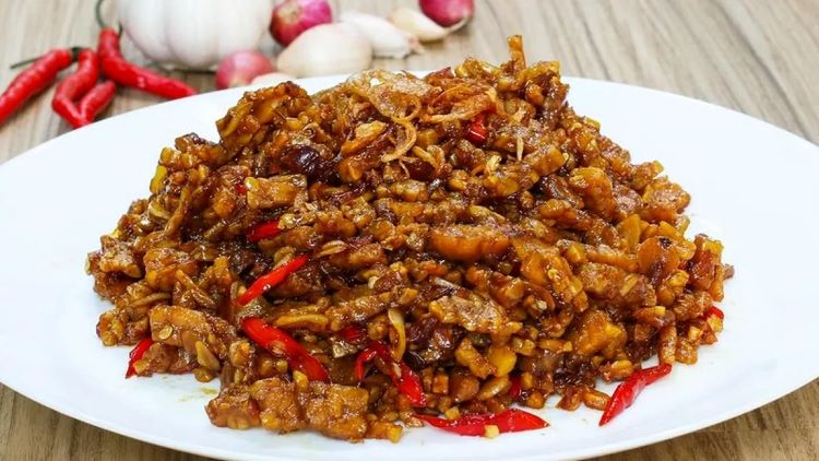 Tempe Orek Kering Sederhana